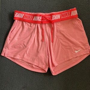 Nike Dri-Fit Shorts - Tangerine - Small